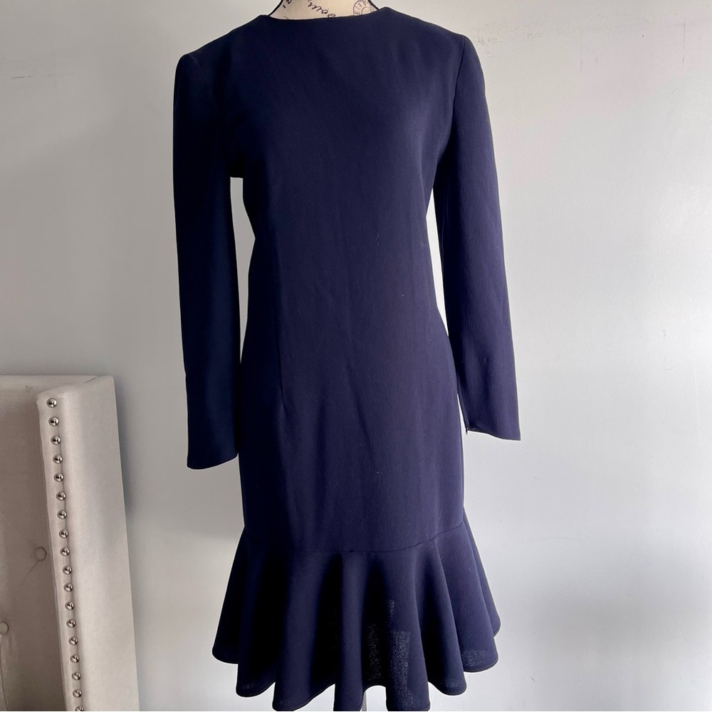 Boutique Valentino Ruffle Hem Dress